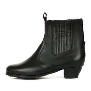 Lucero 802 Men's Folklorico Boots with Nails, Leather, 4cm Heel