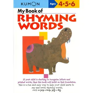 Kumon My Book Of Rhyming Words Ages 4-6 (Kumon Workbooks) Paperback – August 31, 2004