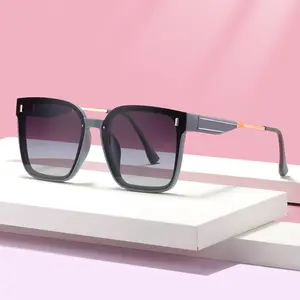 2026 Women's & Men's Oversized Thin-Frame Retro Sunglasses, Polarized UV400 Driving Shades, Lightweight Comfortable Fit, Casual Retro-Inspired Frame Sunglasses for Beach, Daily Wear, Casual Women's Sunglasses, Sunglasses Women's Sunglasses