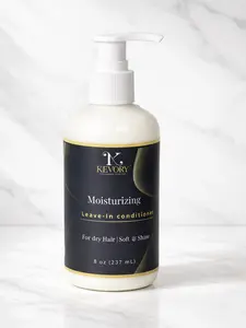 Kevory Moisturizing Leave-In Conditioner for Dry Hair Deep Hydration Softness & Shine 8 oz.
