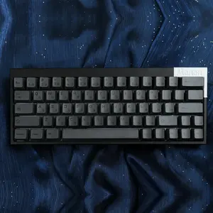 HeeDz Minimalist Black Japanese Original Factory Height keycap pbt Thermal Sublimation Adaptation RK98 N75 VGN 87 104 980