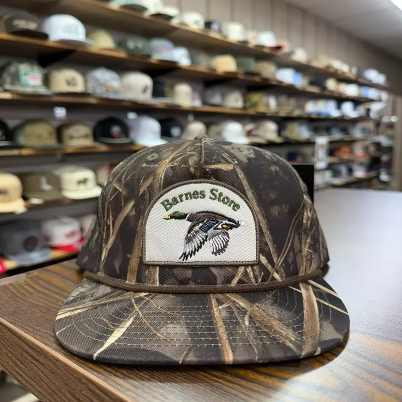 Flying Mallard Patch Rope Hat - Max 7