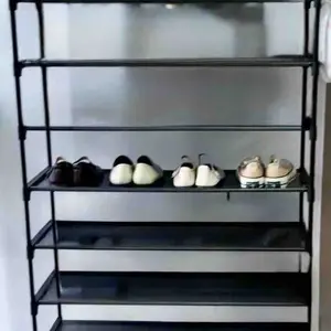 Shoe Rack - 3-10-Tier Shoe Organizer with Side Handles for Closet Entryway Bedroom Easy Assembly Storage Shelf for Versatile Placement