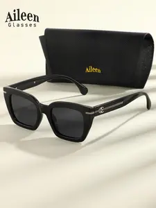 Women's Fashionable Plain Color Sunglasses, Trendy Casual  Sunglasses for Everyday Use, Fashion Accessories for Outdoor Activities