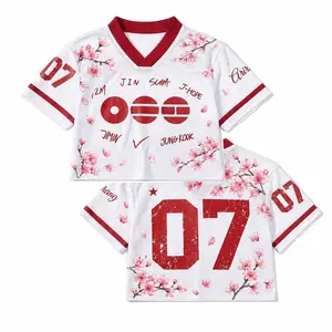 Kpop Group Bangtan Style Croptop Jersey, Custom Bangtan Boys Members  Croptop Jersey For Army, Bangtan World Tour 2026 Merch Top, Bangtan Comeback 2026 Sports Vest