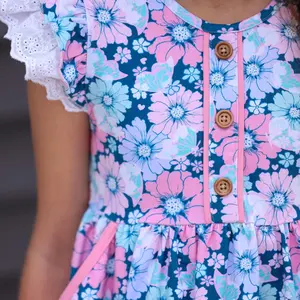 Navy Floral Oliviah Dress