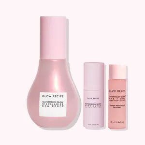 Glow Recipe Watermelon Glow Niacinamide Dew Drops, Gentle Hydrating Serum - Dewy, Moisturizing, Brightening, Glossy Skincare Essence