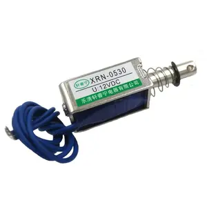 Solenoid Pull-Type with 10 mm Stroke, 12 V Operation