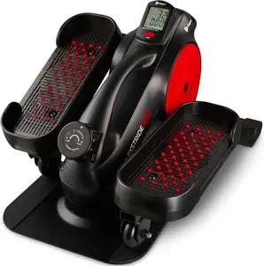 Lifepro FlexStride with LED Light Therapy Under Desk Elliptical – Elliptical Exercise Machine for Seniors – Seated Under Desk Bike Pedal Exerciser for Foot Leg Exercise Equipment