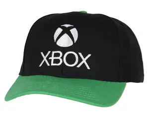 Xbox Mens' Gaming Logo Snapback Hat Adult Precurve Adjustable Hat Cap | Perfect for Everyday Wear and Video Game Fans