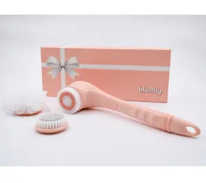 Blushly Cleansing & Exfoliating Body Brush w/ Heads