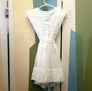 Vintage White Apron Dress