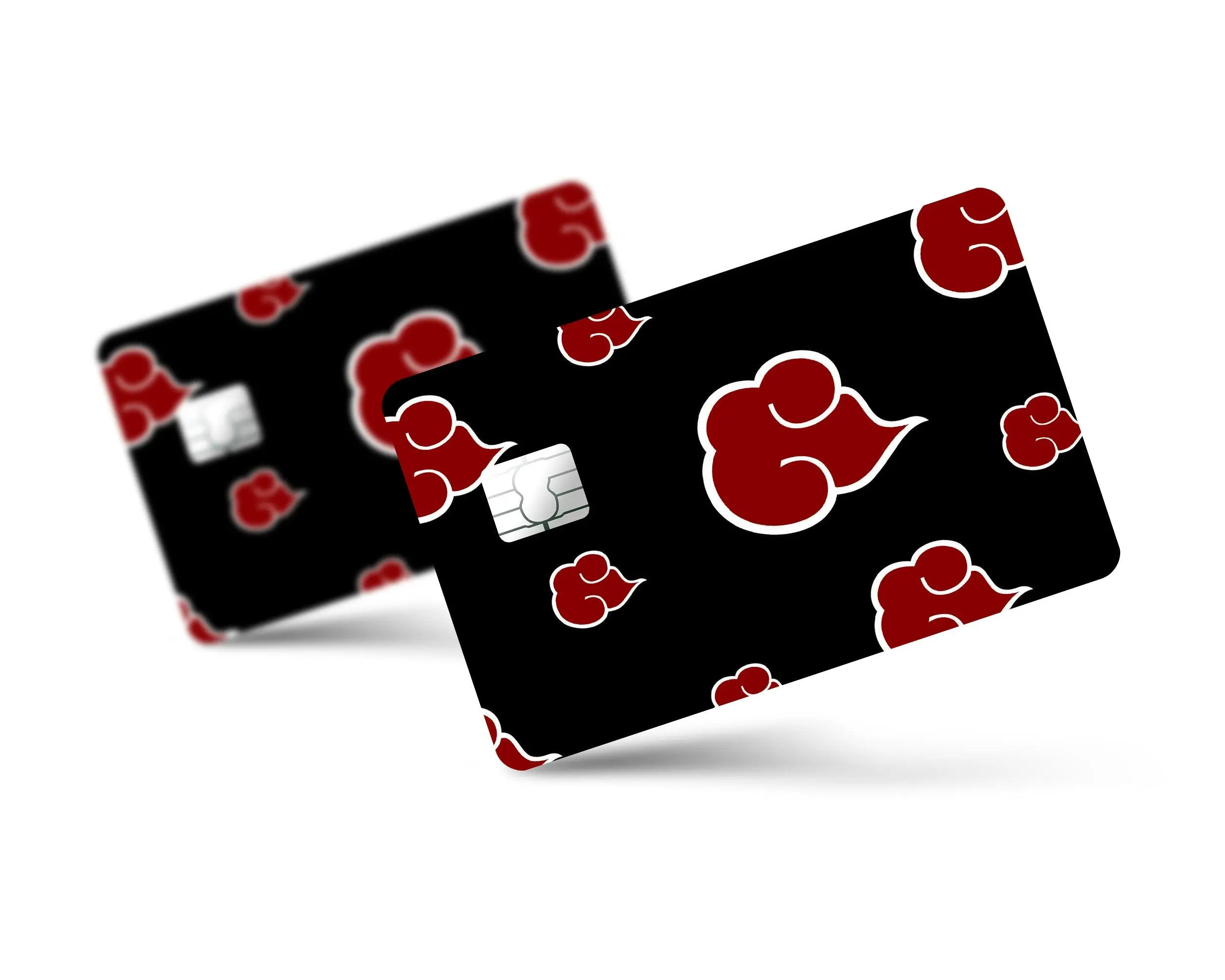 Akatsuki Pattern Naruto Credit Card Skin
