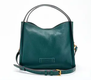 American Leather Co. Auburn 2.0 Suede Triple Entry Satchel