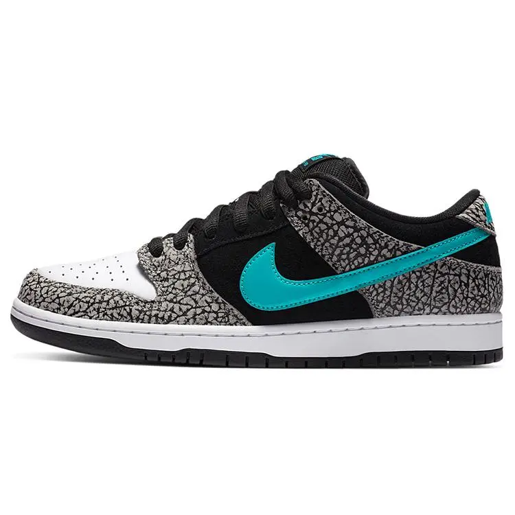 Nike SB Dunk Low Pro Atmos Elephant' Skate Shoes Unisex Black BQ6817-009