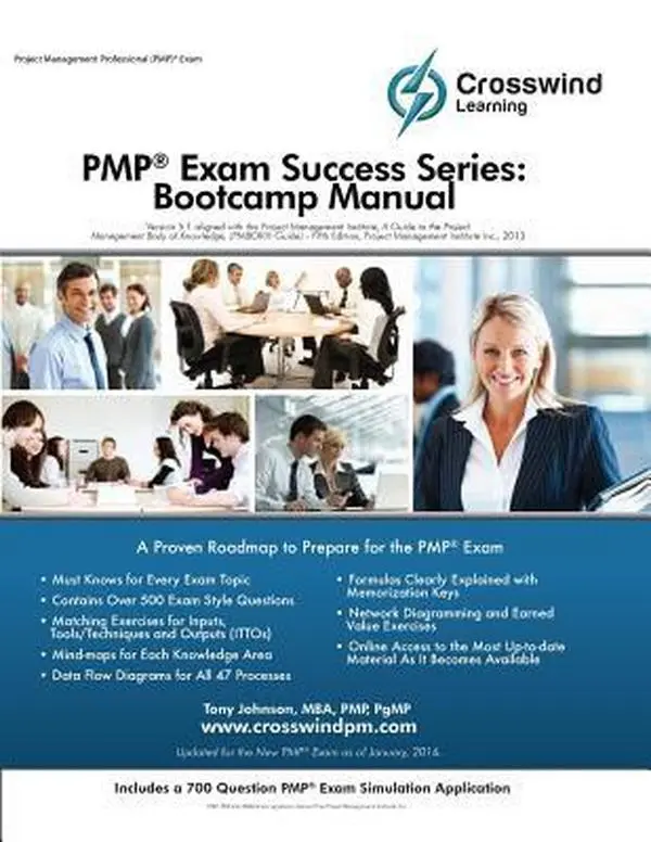 USED-PMP Exam Success Series: Bootcamp Manual with Exam Sim App by Johnson, MBA, PMP, PgMP, PfMP, Mr. Tony (Paperback)