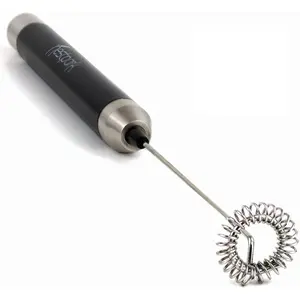 Portable Drink Mixer Small Handheld Electric Stick Blender - Cordless and  Operated Bulletproof Keto Coffee Blender