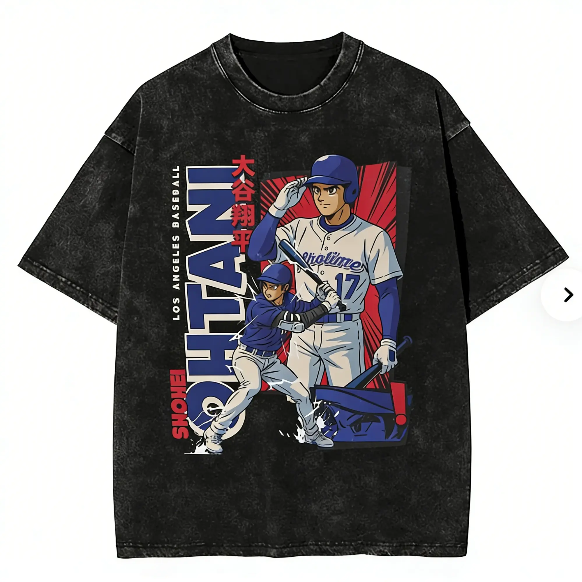 Washed T-shirt-Black