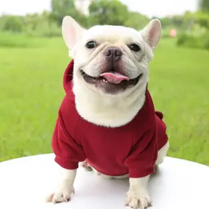 Dog Hoodie - Red, Long Sleeve, Casual Style, Suitable for All Seasons, Ideal for Pets