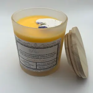 Soy Wax Candles / Faith Candles With Seed Paper - 7oz  Freshener Scent Fragrance Scented Aroma Decor Perfume