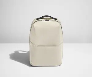 The Everywhere Zip Backpack in Salt White