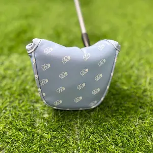 Golf Club Head Covers, Protective Sleeve, Drive PU Waterproof Material, Better Protection, Blue Utility, Simple Style, Golf Accessory