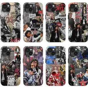 Michael Jackson Tribute Phone Case Legend Memorial Gift For Fans Music Icon Cover Classic Pop Inspired Accessory Protective Fit For iPhone Samsung
