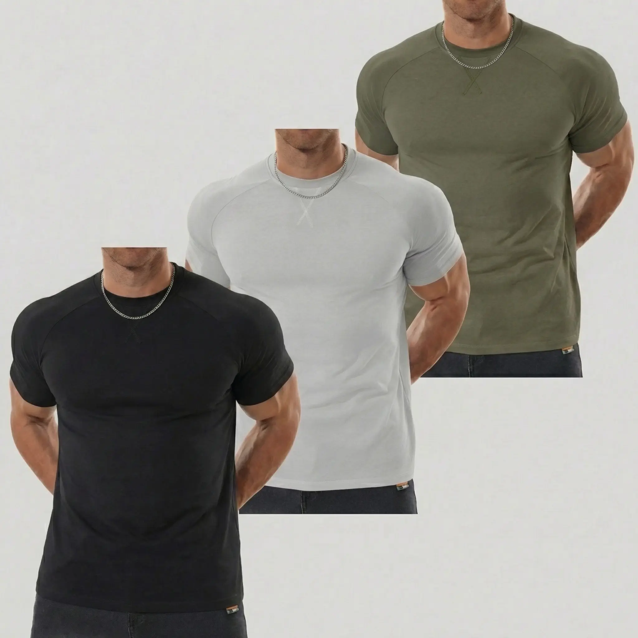 White01/Black/Green (solid color)