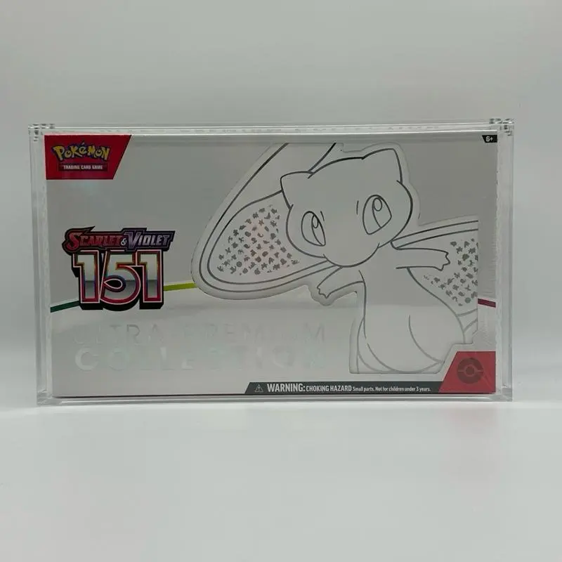 Mega Charizard UPC & 151 UPC Acrylic Case with Magnetic Lid and UV Protection - Pokemon Cards not included - TikTok Shop Mega Charizard UPC & 151 UPC Acrylic Case with Magnetic Lid and UV Protection - Pokemon Cards not included - TikTok Shop