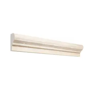 Crema Marfil Marble 2X12 OG-1 Molding Liner Polished or Honed