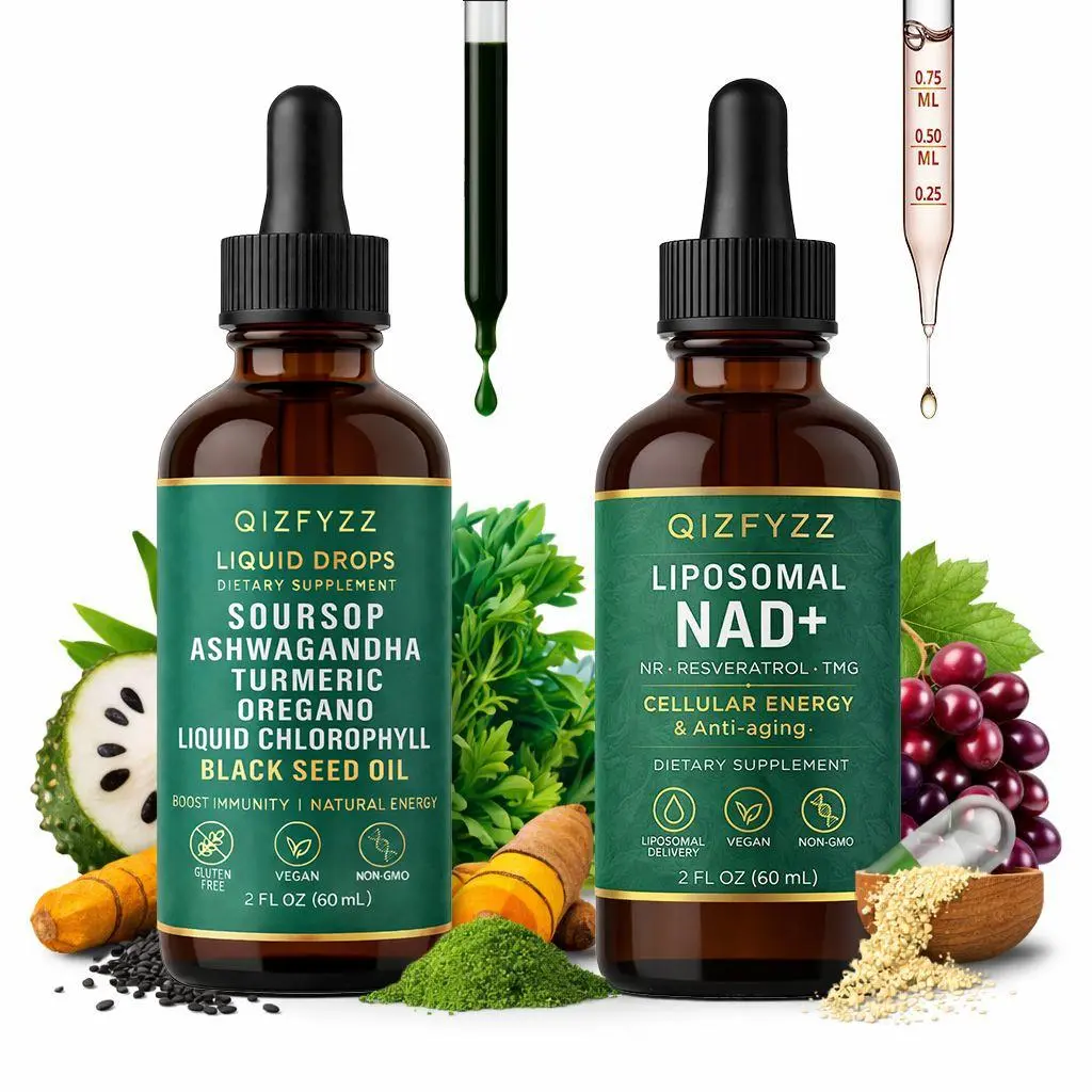 summervibes Herbal Nutritional Drops Combination｜Annona Plant Extract + Liposome NAD+｜Cellular Energy · Healthy Anti-Aging,summerwins
