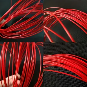 Durable Badminton Racket String - High Elasticity for Training  Performance (65 Type, 95/80/98 Gauge)
