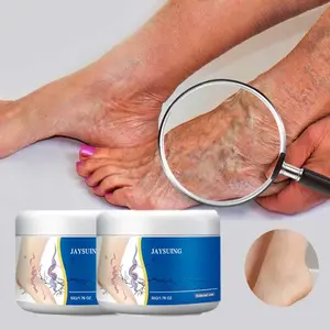 Jaysuing Varicose Veins Cream 50g Gentle Soothing Leg Massage Moisturizer for Daily Use Hydrating Dry Skin Cosmetic with Natural Ingredients - Moisture