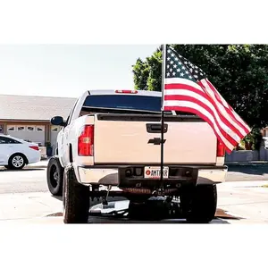 FanPole - The Best Tail Hitch FlagPole For Your Truck or SUV.