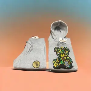 Premium Quality Adult “OG Camo Bear” War Ready Fleece Jumpsuit