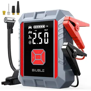 8000A Jump Starter with, 26800mAh Car Battery Jump Starter (All Gas/16L Diesel), 150PSI Battery Jumper Starter, Jump Box with Jumper Cables, Jump Pack with USB QC3.0