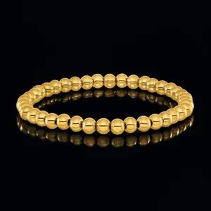 The Golden Orbit - Men's Beaded Bracelet