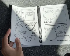 Today I'm Grateful For: An Interactive Gratitude Spiral Journal Bullet Journal