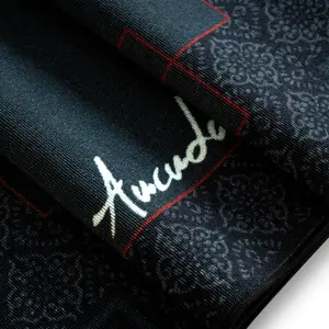 Medal Drum Rug 4x6ft Drum Mat Outdoor, Tightly Woven Fabric Cool Drum Set Carpet with Non-Slip Grip Bottom, Electric Drum Accessories for Bedroom, Studio, Apartment, Soundproof, No Crease.