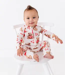 Beary Sweet Ribbed Convertible Romper