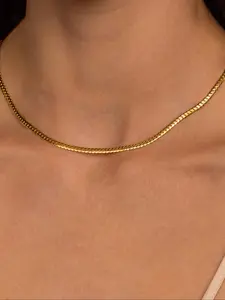 Stainless Steel Chain Necklace, Fashion Jewelry for Party, Daily Clothing Decor, Trendy All-match & Exquisite Jewelry for Birthday Gift, Fashion Cool Accessories