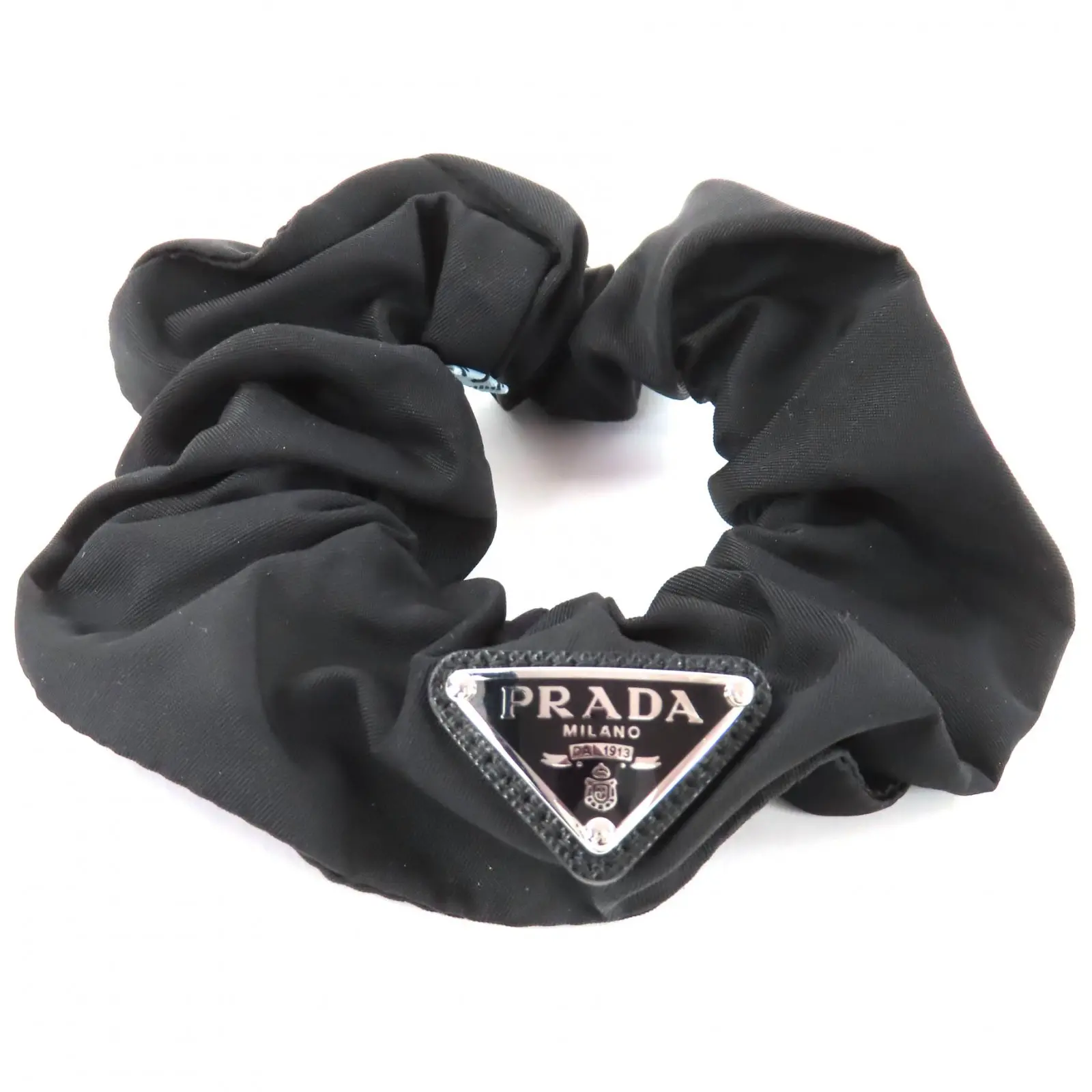 Pre-owned PRADA Nylon Small Leather Goods Recycled hair accessory