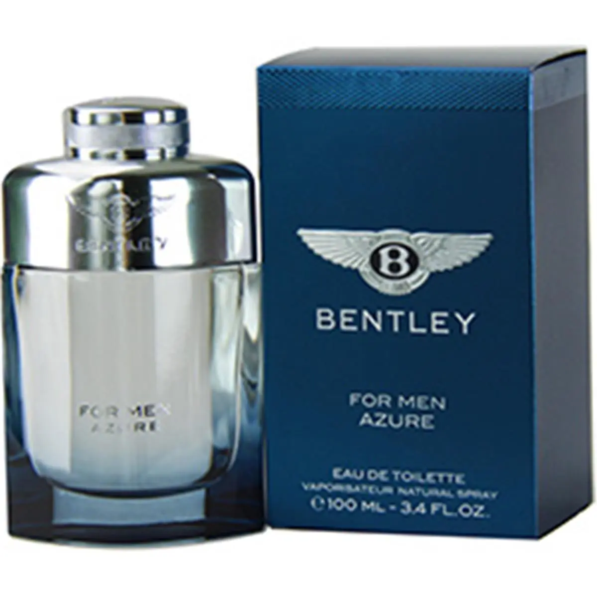 212 MAIN Azure Men’s Eau de Toilette (EDT) Cologne Spray, 3.4 fl oz, Pineapple-Focused Energizing Blend, Dewy Violet Leaf & Lavender Notes, Fruity Floral Fragrance