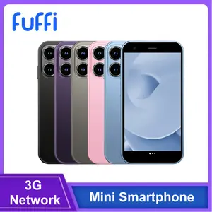 FUFFi-Mini Phone, 3.0 Inch Dual Sim 3G Network, Android 8.1, 2GB RAM 16GB ROM, GPS Bluetooth-compatible WiFi, Portable Small Smartphone