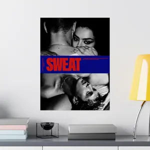 SWEAT Poster Print, Original Design, Room Deco, Poster Wall Art