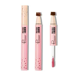 Dual-Ended Stick Blush & Freckle Marker Cosmetic Tool - Smooth, Flexible Pigment, Buildable, Streak-Free, Sweat & Humidity-Resistant, Long-Lasting for Busy Mornings, Quick Touch-Ups