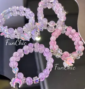 Pretty Bracelet Handmade DIY Beads for D-I-Y Fans