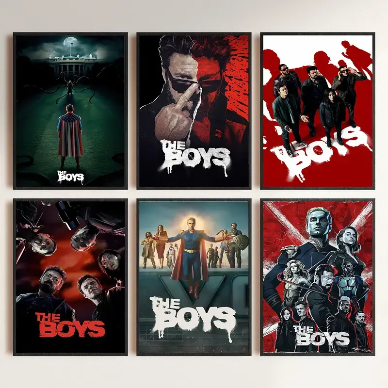 The Boys Gifts Printed Signed Autograph Picture for TV Memorabilia Fans poster The boys poster Framed and Unframe poster