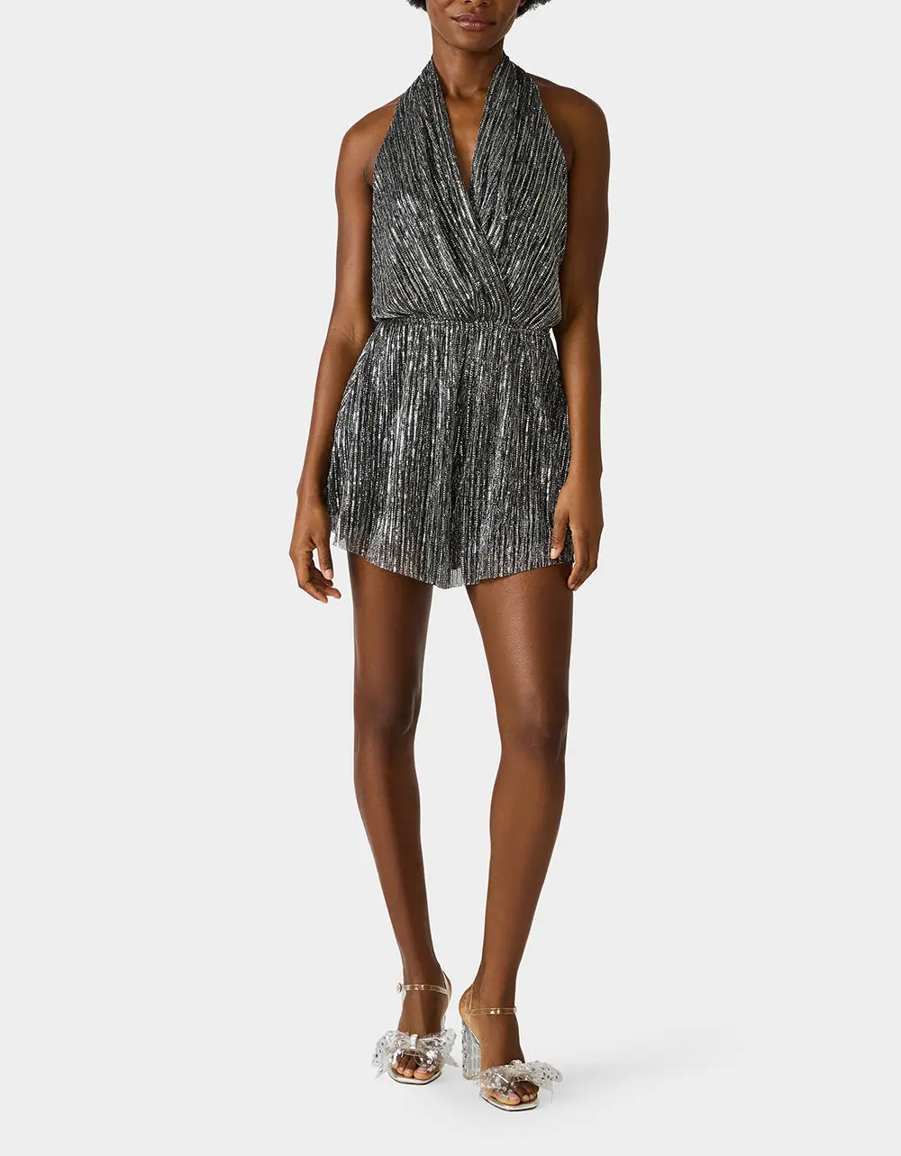 STARSTRUCK JUMPSUIT SILVER