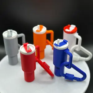 Tumbler Cup Replica Keychain - Durable, Stylish Kitchenware Drinkware Accessory with Carabiner, Easy to Carry Key Tag for Car Keys